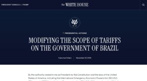 Trump zera tarifas sobre importações de carne e café do Brasil