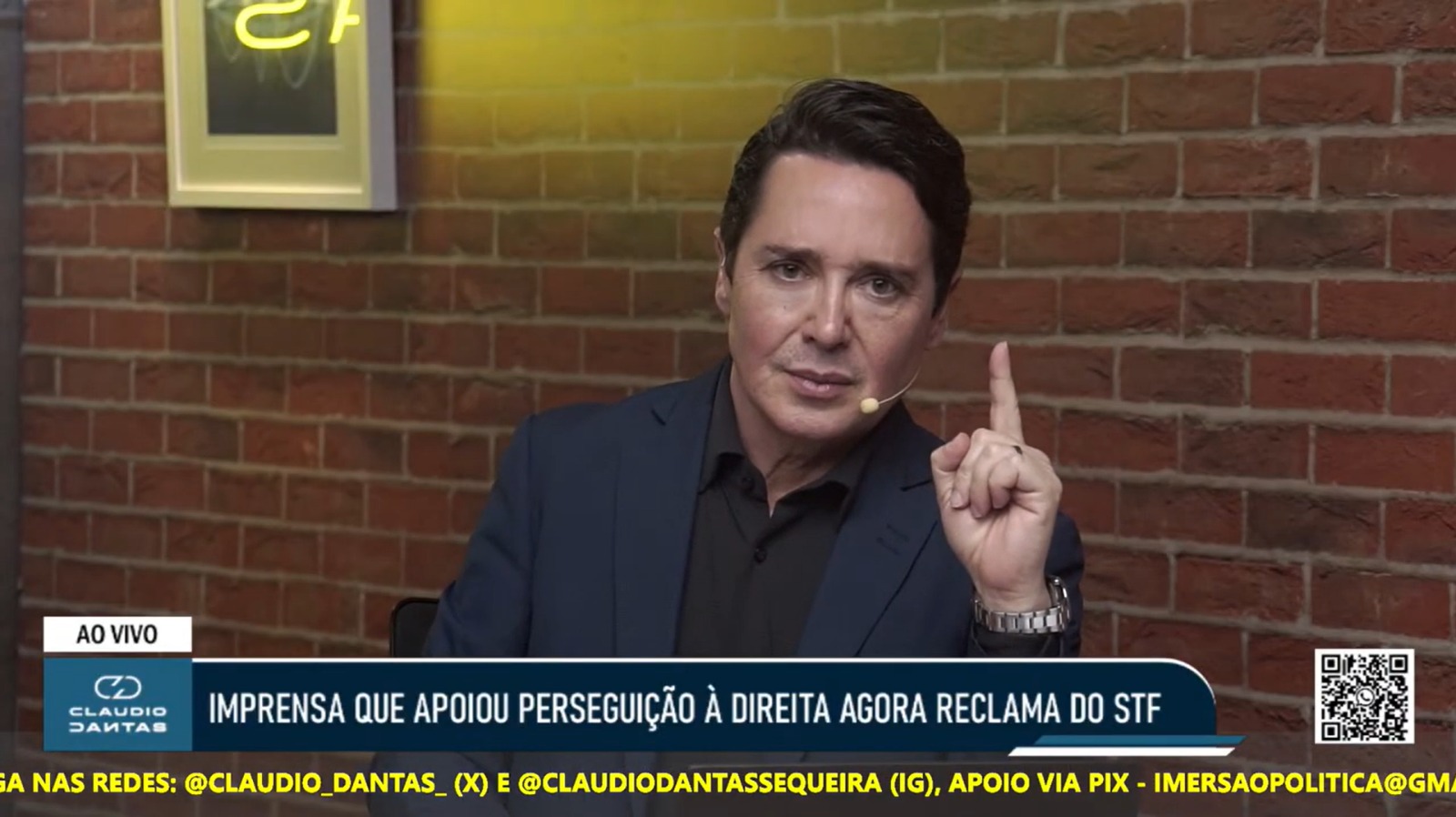 Dantas classificou o movimento como “cinismo” e “hipocrisia”