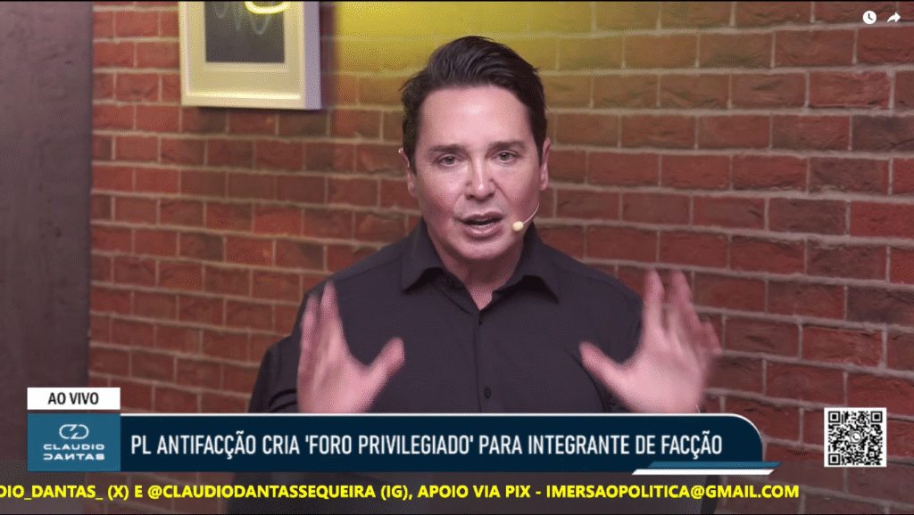 PL Antifacção de Lula cria "foro privilegiado" para criminosos