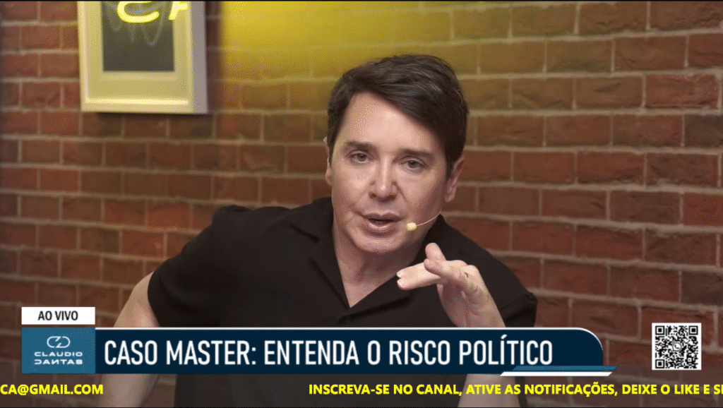 Dantas: Operação contra Master tem tudo a ver com política brasileira