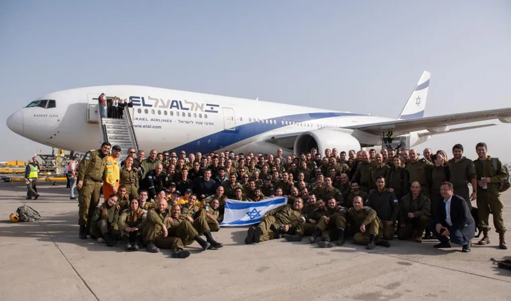 Soldados da Forças de Defesa de Israel — Foto: Reprodução/Twitter/Forças de Defesa de Israel