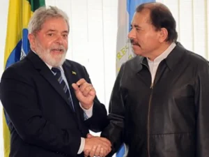 Ditador da Nicarágua, Daniel Ortega e o presidente Lula