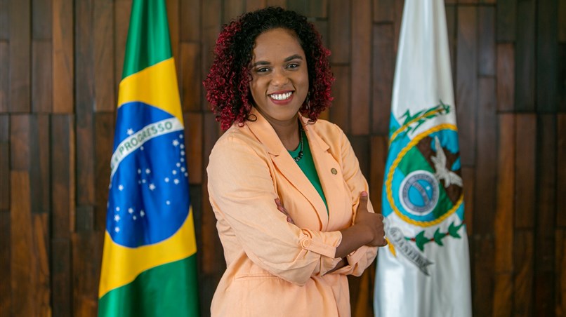 Deputada estadual Dani Monteiro (PSOL-RJ) levou ao ministro Alexandre de Moraes, do Supremo Tribunal Federal, uma série de queixas sobre a Operação Contenção foto: Assembléia Legislativa do RJ