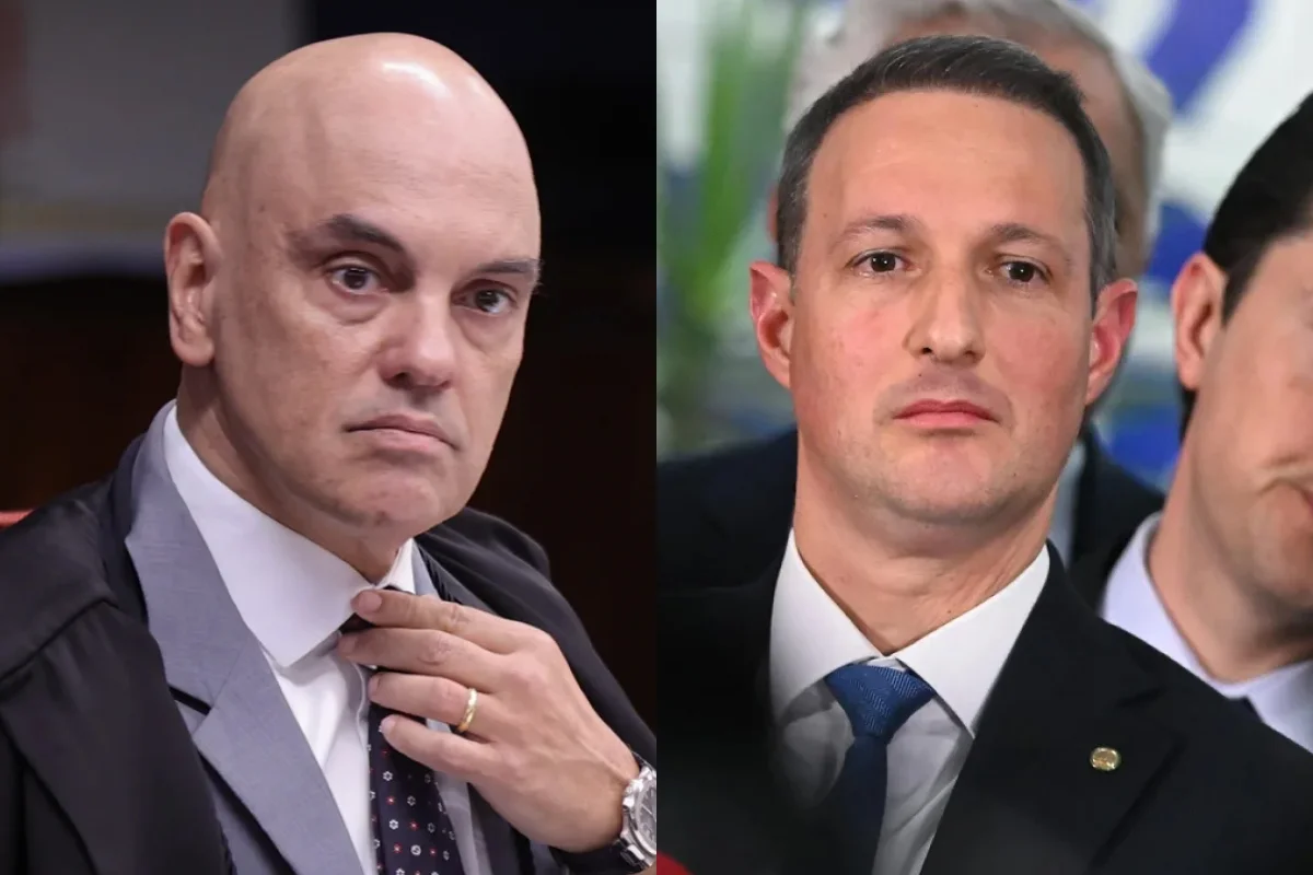 O ministro do Supremo Tribunal Federal Alexandre de Moraes embarcou de São Paulo para Brasília no mesmo jatinho que o presidente da Câmara, Hugo Motta (Republicanos-PB), o deputado federal Guilherme Derrite (PP-SP) e outros dois parlamentares.