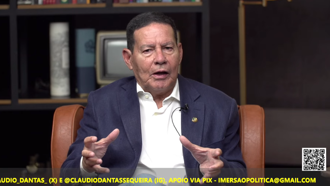 Mourão no ALive: "Estamos vivendo a quinta onda do terrorismo"
