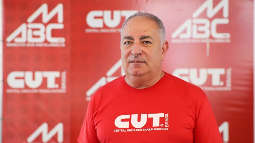 Sérgio Nobre, presidente da CUT (Central Única dos Trabalhadores) Foto: Reprodução