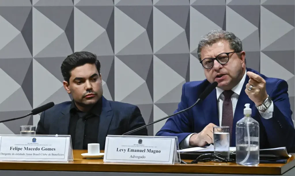 Depoimento do secretário da Conafer é adiado na CPMI do INSS Foto: TV Senado