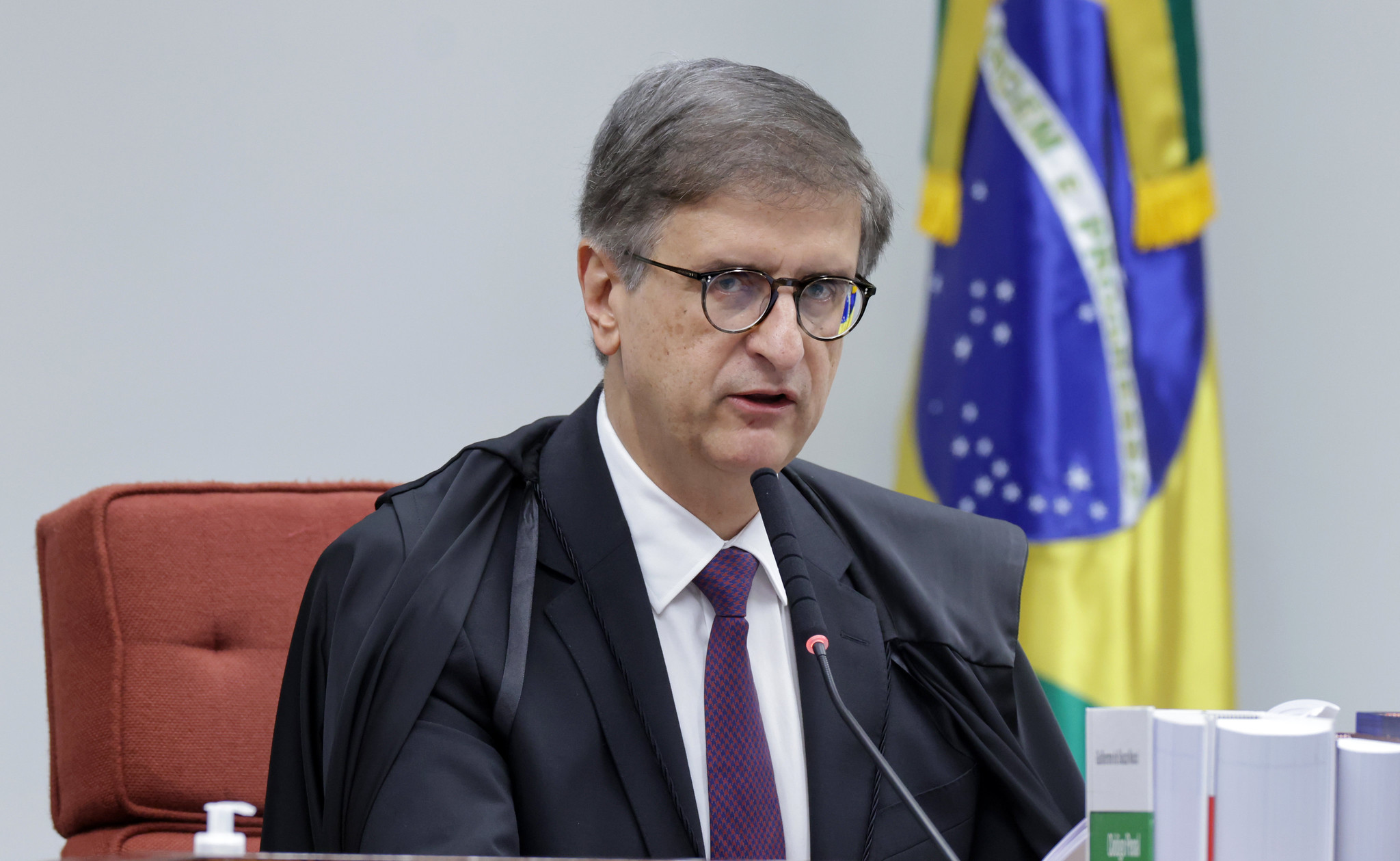 Procurador-Geral da República (PGR), Paulo Gonet, no julgamentos da Ação Penal 2693 - Núcleo 2 Foto: Rosinei Coutinho/STF
