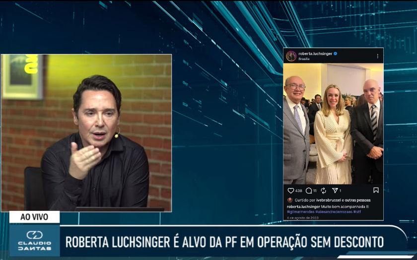 Dantas expõe vínculo de esposa de Lulinha com empresária ligada ao Careca do INSS