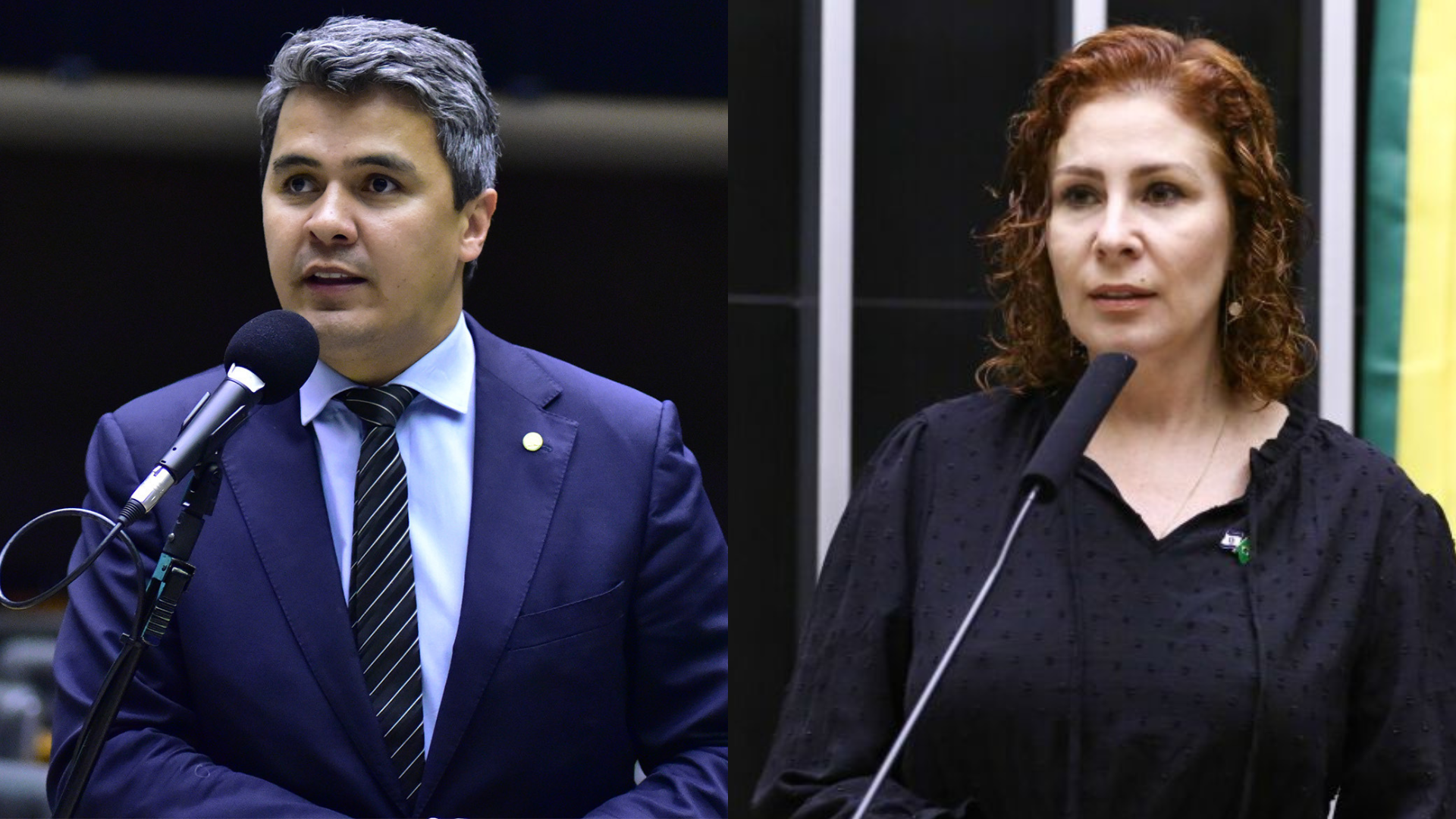 Deputado Diego Garcia e Deputada Carla Zambelli Foto: Reprodução