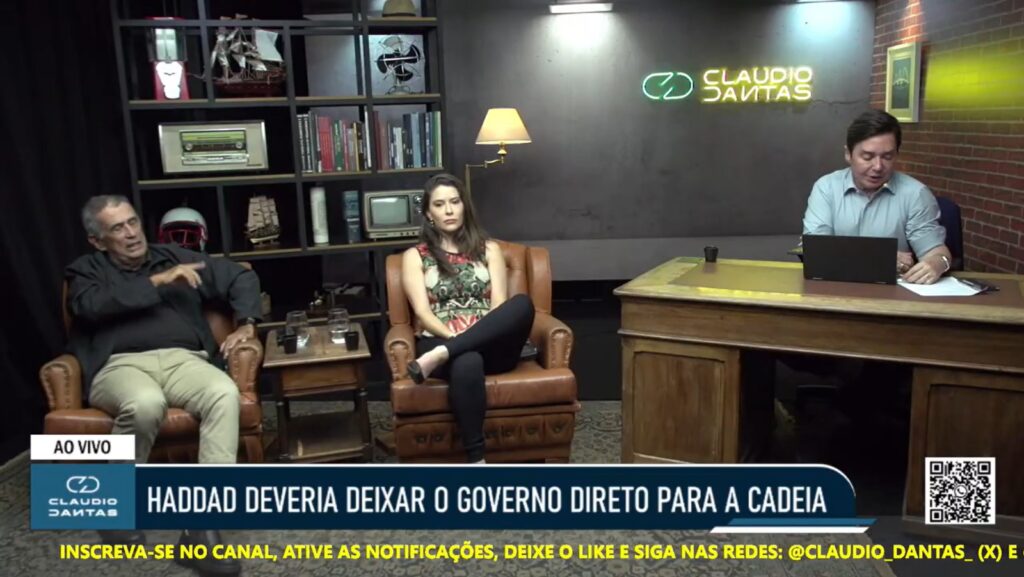 Ele afirmou que Haddad, que deve deixar o governo para disputar eleição, deveria “ir direto para a cadeia”.