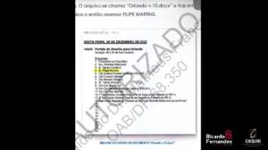 documento utilizado pela PGR 