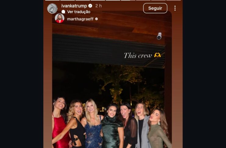 Namorada de Vorcaro integra círculo íntimo de amizades de filha de Trump