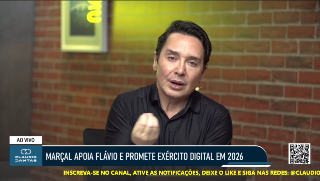 Claudio Dantas - ALive: Com Marçal, Flávio ganha "melhor estratégia digital" do Brasil