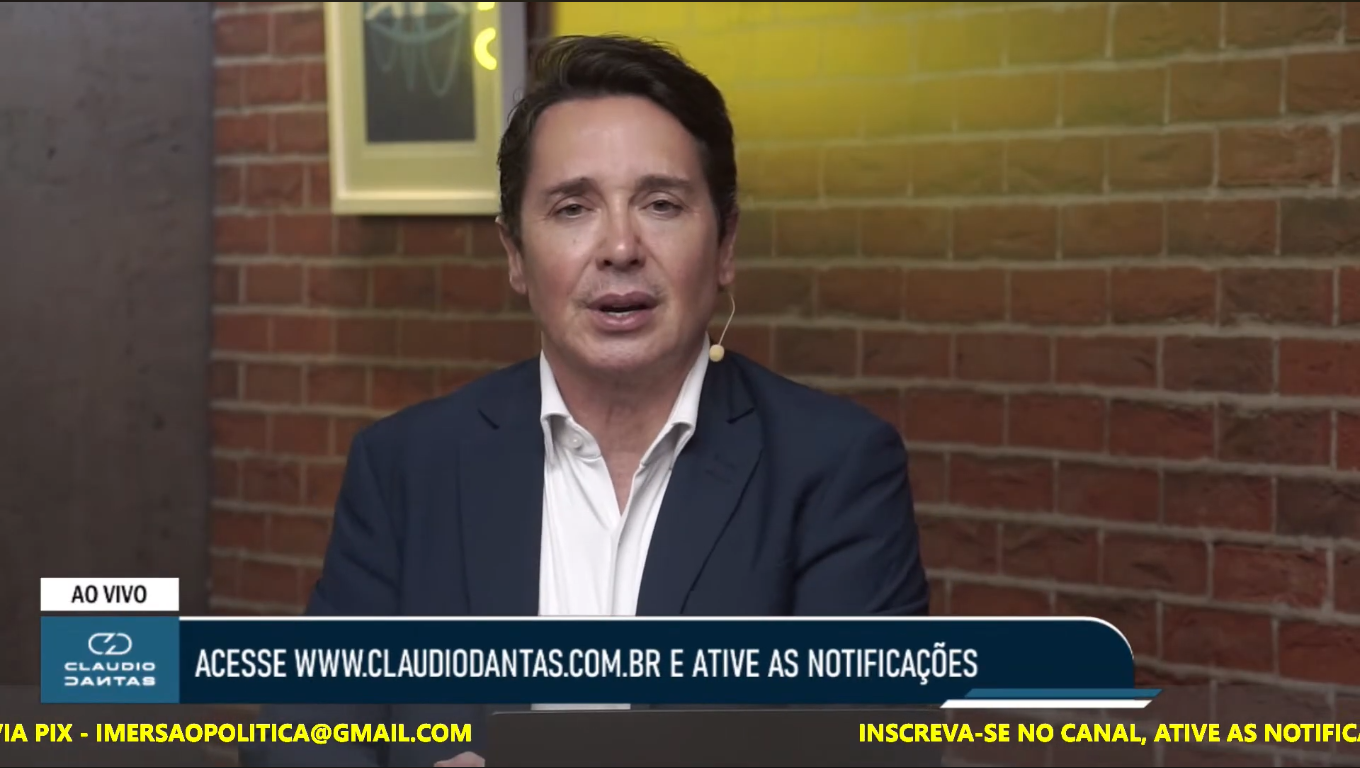Claudio Dantas: Flávio usará candidatura para expor "regime de terror" do STF