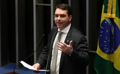 Flávio Bolsonaro Foto: Reprodução