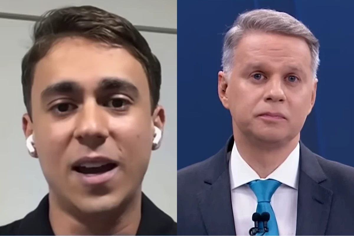 Em entrevista ao SBT News, Nikolas Ferreira questiona presença de Lula e Alexandre de Moraes no evento de lançamento e critica o papel do STF