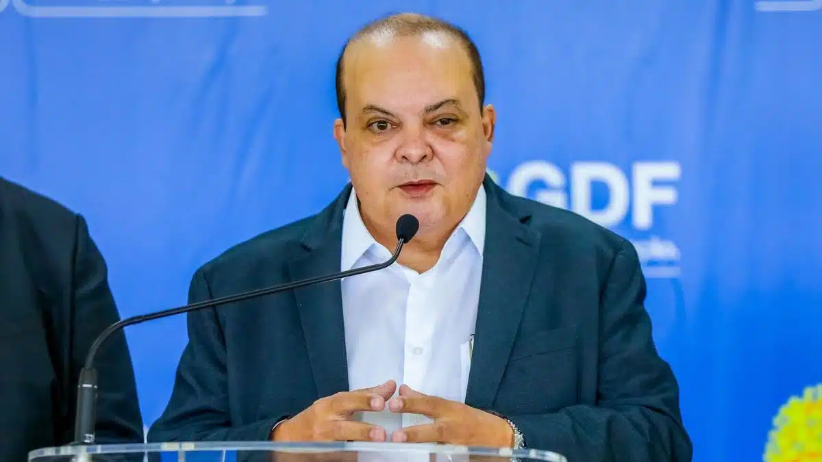 O governador Ibaneis Rocha