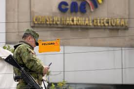 Segurança do Equador ganha reforços às vésperas de eleição presidencial Foto: Rodrigo Buendia/AFP