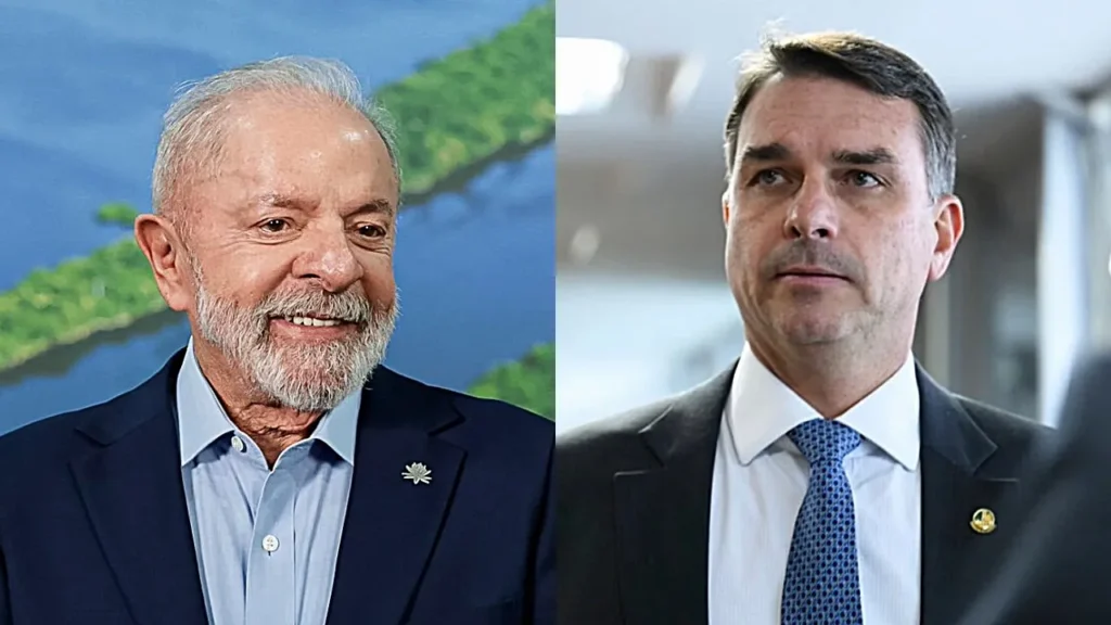 Pesquisa Paraná Pesquisas mostra Lula atrás de Flávio Bolsonaro, Tarcísio e Ratinho Jr. no 2º turno em SP. Governo federal tem 54,7% de desaprovação no estado