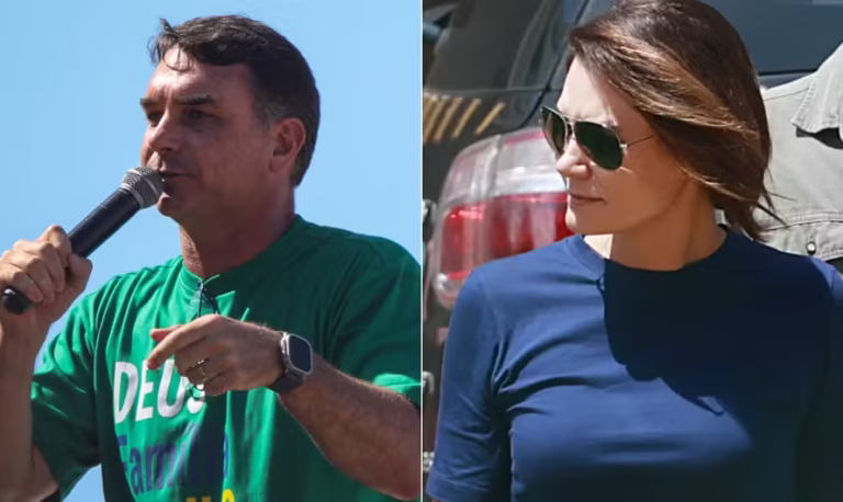 Defesa de Bolsonaro pede nova visita de Michelle e Flávio