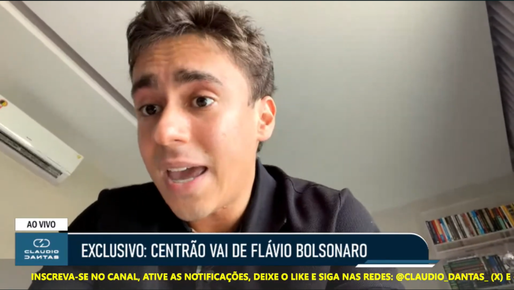 Nikolas: Flávio "tem se demonstrado empolgado e preparado"