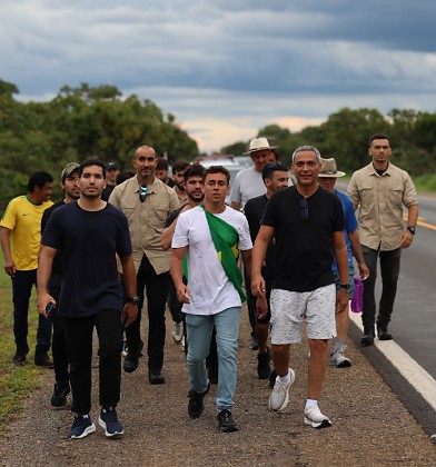 Gayer e André Fernandes aderem à caminhada de Nikolas por anistia até Brasília