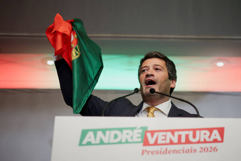 Portugal: André Ventura disputará 2º turno das eleições presidenciais contra socialista