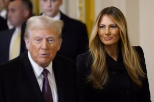 Melania Trump será primeira-dama pela segunda vez — Melania Trump será primeira-dama pela segunda vez — Foto: REUTERS/Elizabeth Frantz



