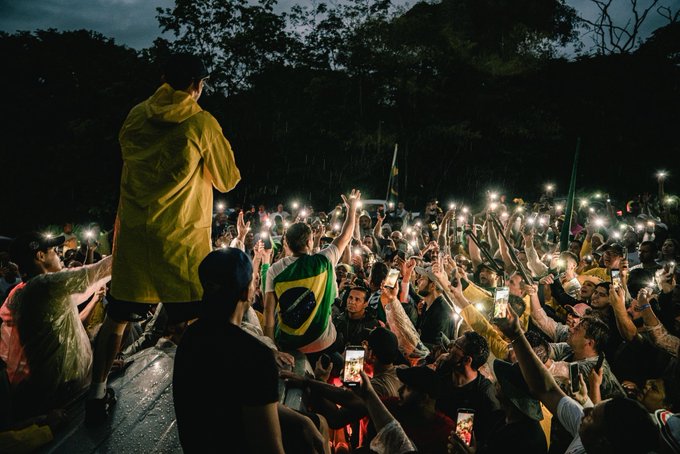 Petistas pedem que PRF interrompa “caminhada da liberdade” de Nikolas