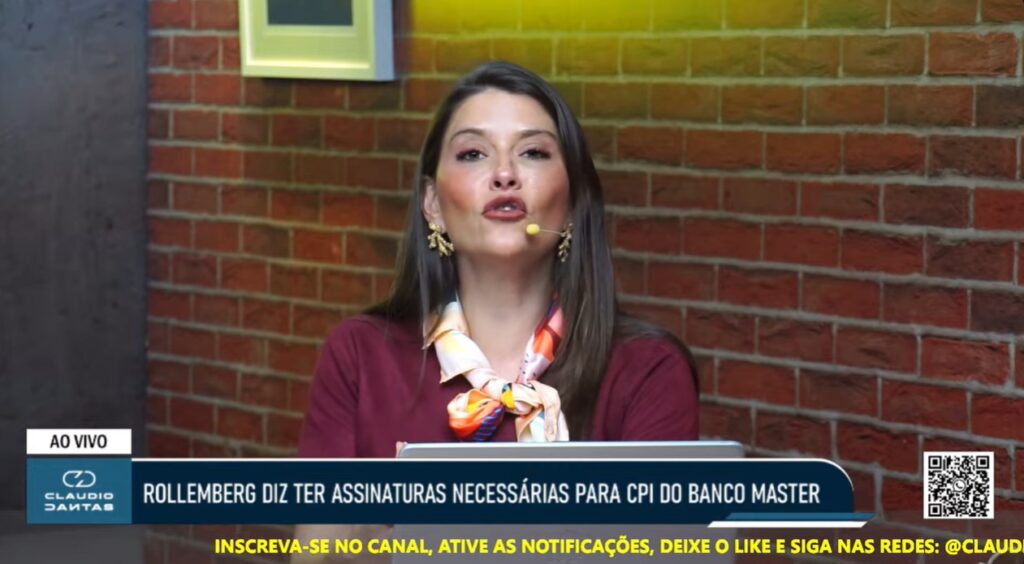 No Alive, Júlia Lucy diz que veto de Lula à anistia enfraquece discurso de conciliação e defende pressão da oposição por CPI