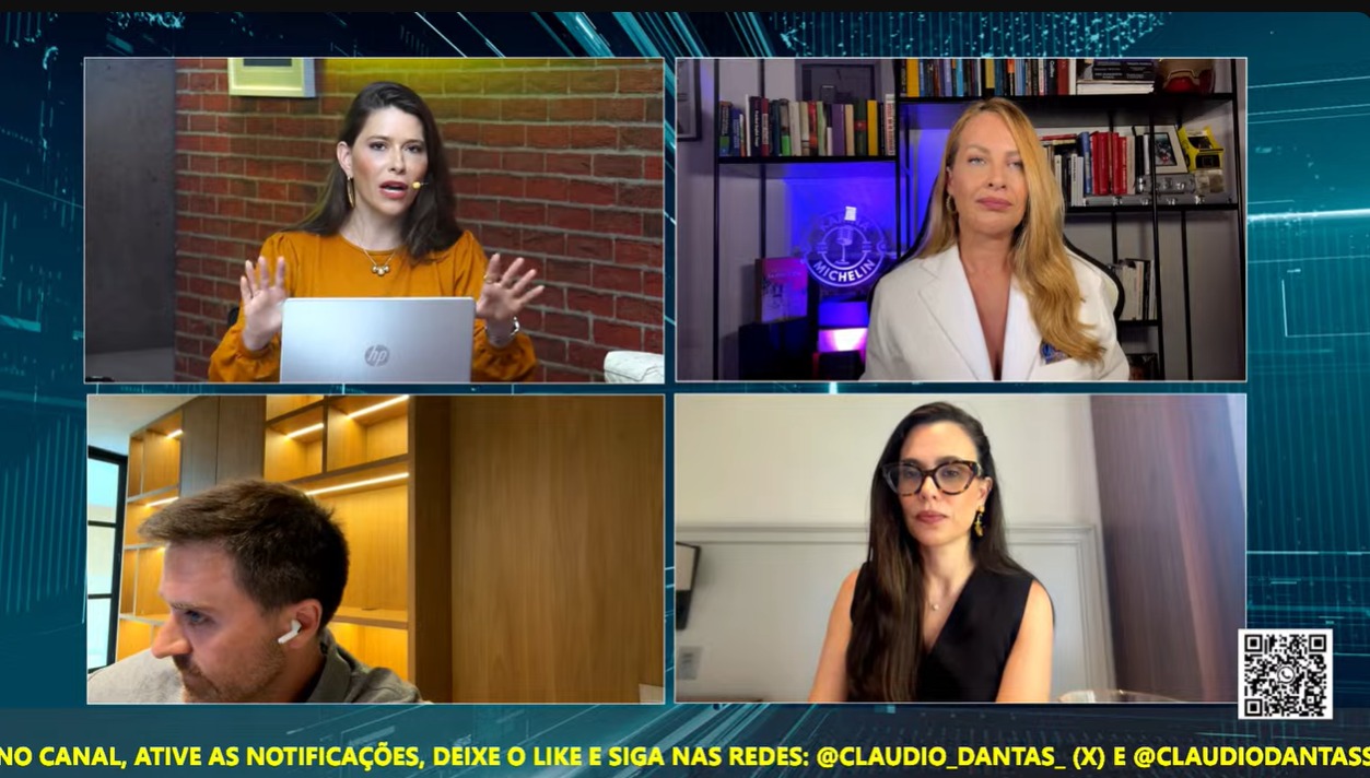 No programa Alive, Carol Sponza critica STF e TSE, defende Flávio Bolsonaro como candidato e afirma que eleições no Brasil não são livres