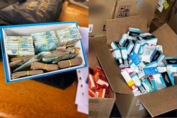 Polícia Federal apreende R$ 219 mil em espécie, veículos e eletrônicos em operação que investiga fraudes na Saúde no Rio Grande do Norte
