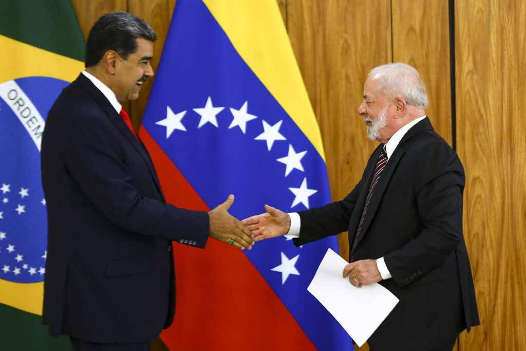 Carlos citou ainda a visita oficial de Maduro a Brasília, em maio de 2023, após oito anos sem encontros presidenciais. Foto: Marcelo Camargo/Agência Brasil