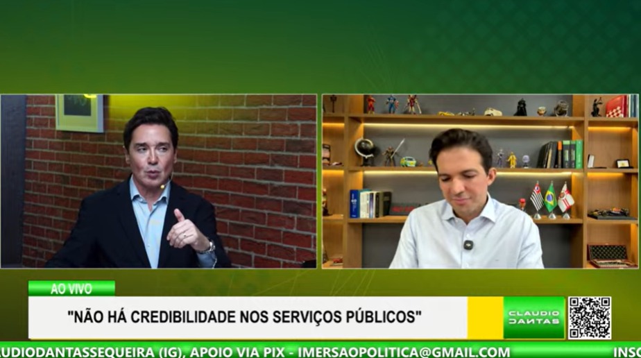No Alive, Rubinho Nunes afirma que o TSE é “uma jabuticaba” e defende reforma administrativa; Claudio Dantas critica estrutura e custo da Justiça Eleitoral.