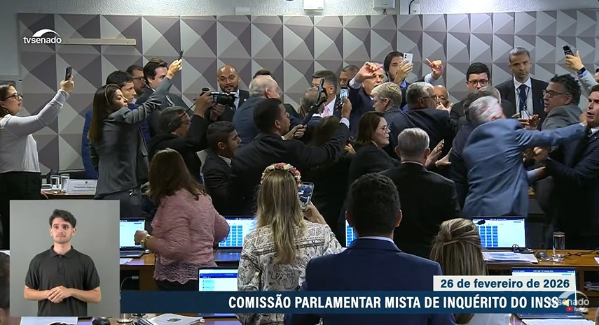 CPMI do INSS aprova quebra de sigilo de Fábio Luís Lula da Silva e registra confusão no plenário após votação de 87 requerimentos