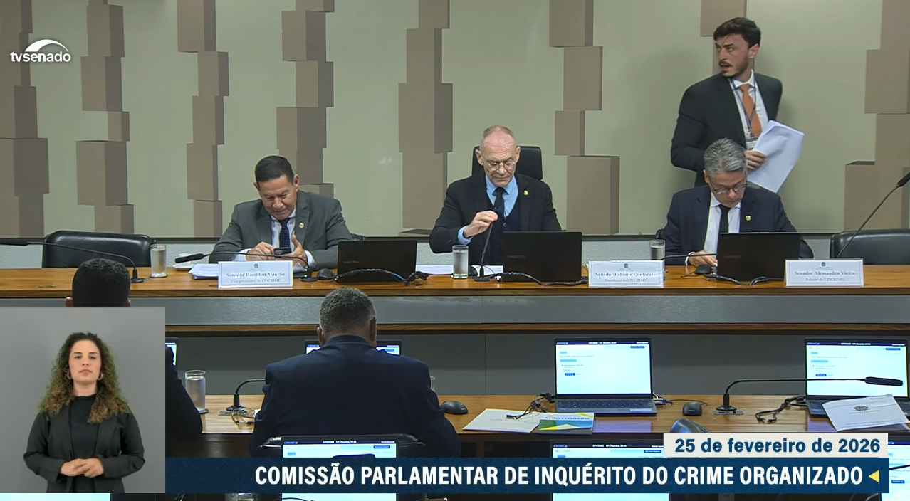 CPI do Crime Organizado deve votar hoje pedidos contra Maridt e Master
