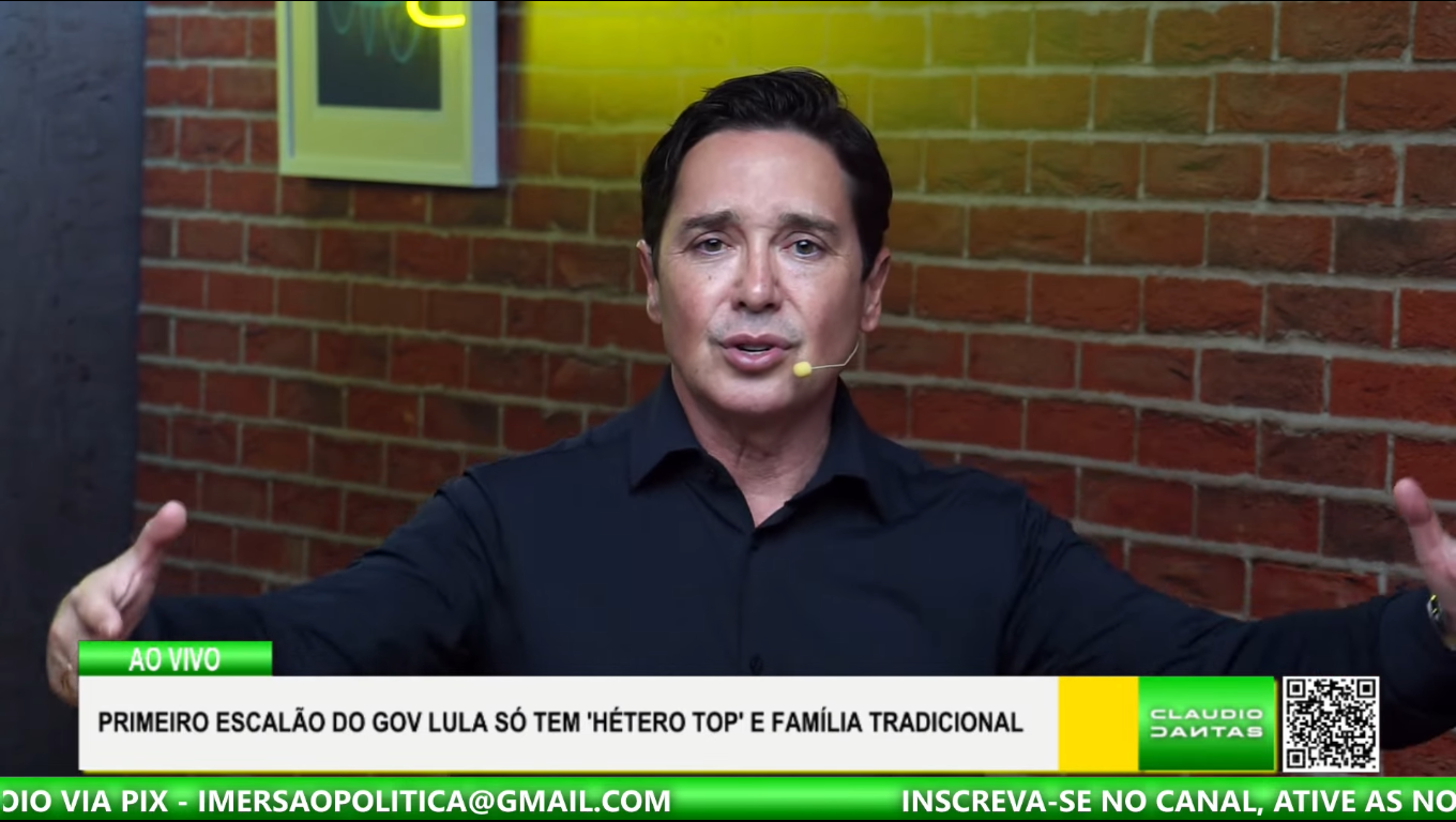 Claudio Dantas - Casamento de João Campos e Tabata é "cereja do bolo" da hipocrisia da esquerda