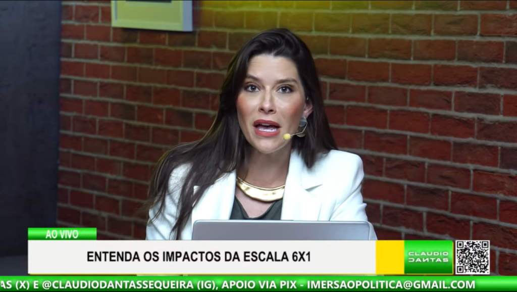 ALive: Fim da escala 6x1 vai reduzir economia brasileira