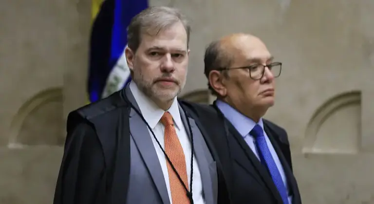 Os ministros Dias Toffoli e Gilmar Mendes integram a 2ª Turma do STF. (Foto: Nelson Jr./SCO/STF)