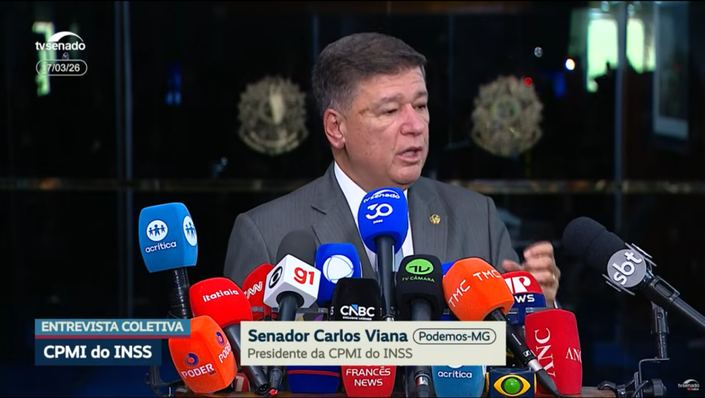Viana: Polícia Legislativa investigará entrada de câmera em sala-cofre da CPMI