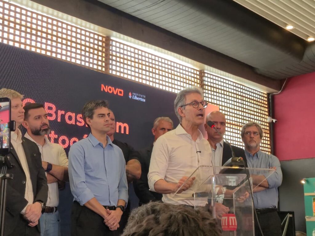 Zema promete anistia a presos do 8 de Janeiro se for eleito