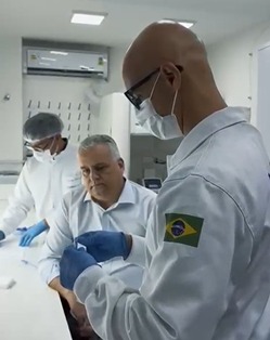 Após ser acusado de estupro por Lindbergh, Gaspar faz exame de DNA