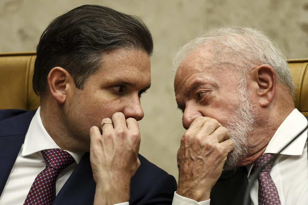 Lula e Hugo Motta