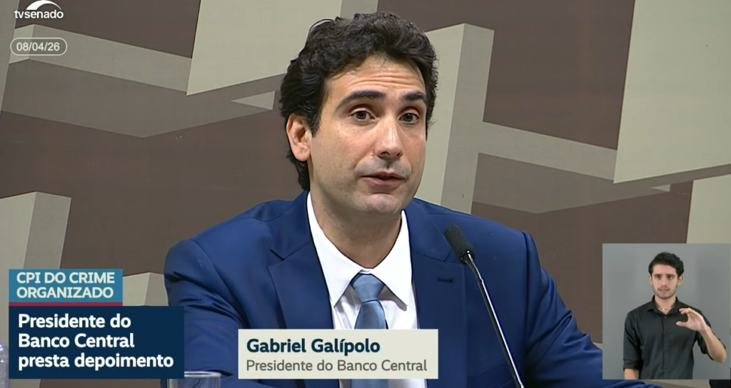 AO VIVO: CPI do Crime Organizado ouve Gabriel Galípolo