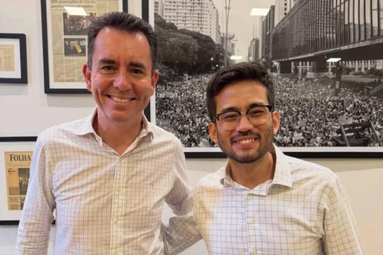 Paulo Serra e Kim abrem diálogo para possível aliança para o governo de SP