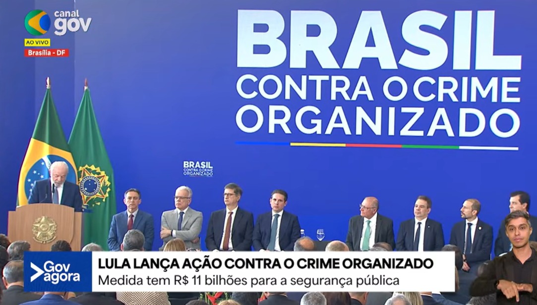 “Será nos termos do Brasil”, diz Lula sobre combate ao crime com Trump
