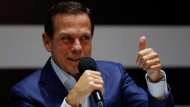 O fundador do Grupo Lide e ex-governador de São Paulo, João Doria (Foto: EFE/FERNANDO BIZERRA JR)