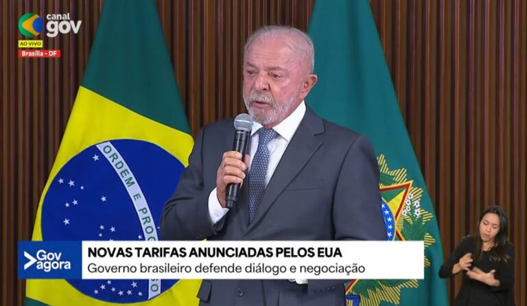 Lula volta a falar em “traidores da pátria” após tarifa dos EUA