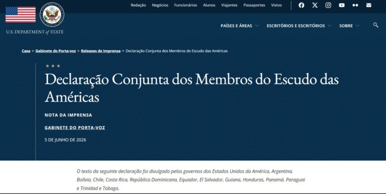 Escudo das Américas e EUA denunciam tentativa de desestabilização na Bolívia